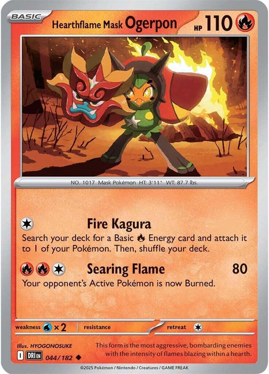 Destined Rivals #44 - Hearthflame Mask Ogerpon