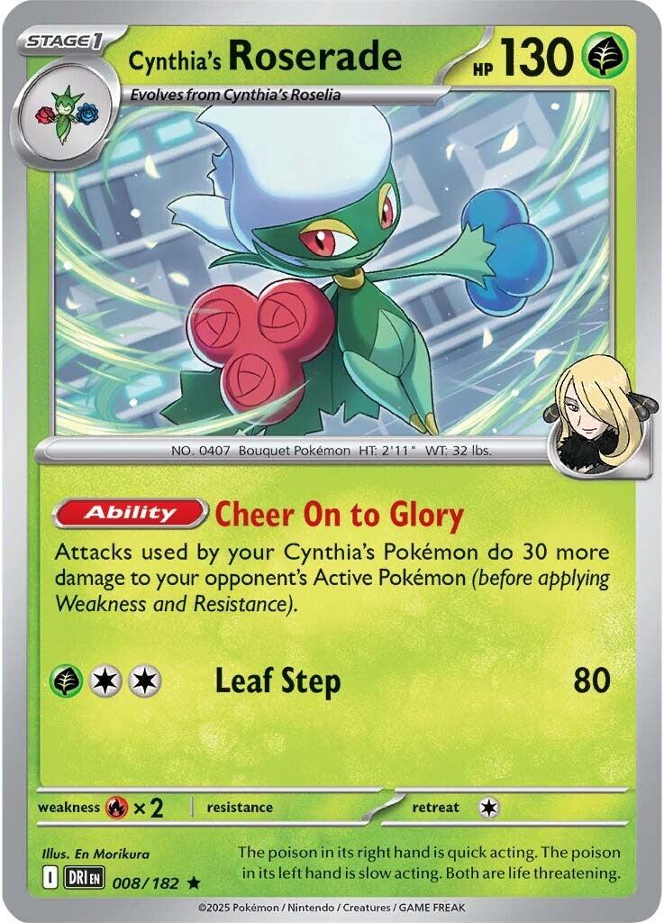 Destined Rivals #8 - Cynthia's Roserade