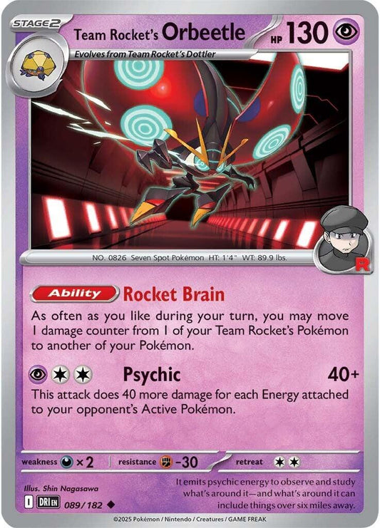 Destined Rivals #89 - Team Rocket's Orbeetle