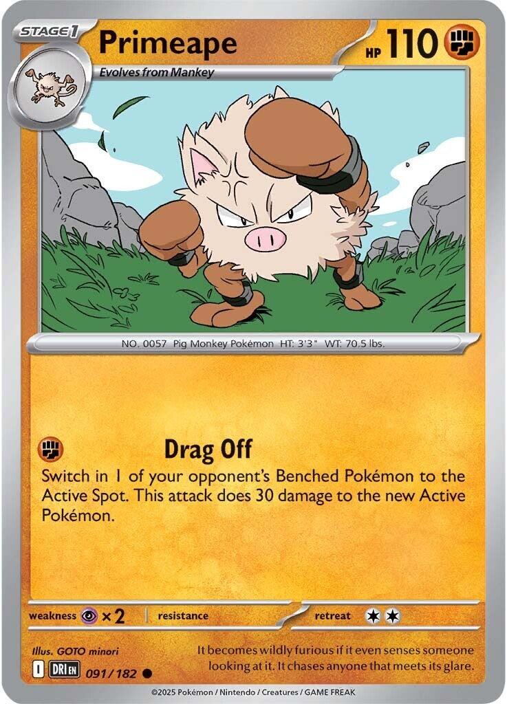 Destined Rivals #91 - Primeape