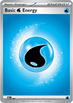 Energy Kaart MEE003 - Basic Water Energy