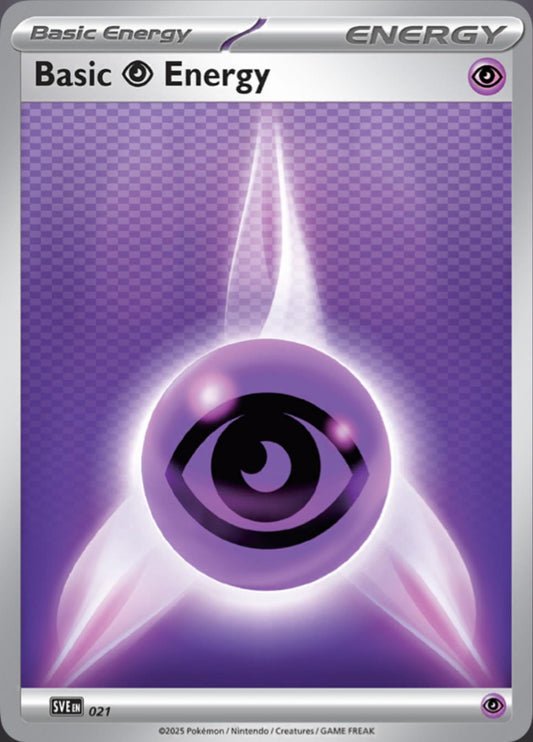 Energy Kaart SVE021 - Basic Psychic Energy