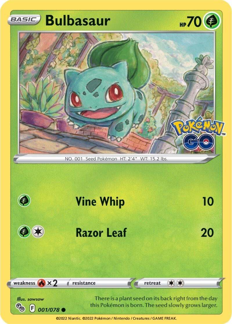 GO #1 - Bulbasaur