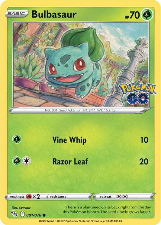 GO #1 - Bulbasaur