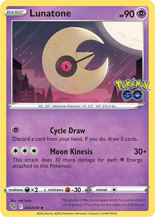 GO #34 - Lunatone