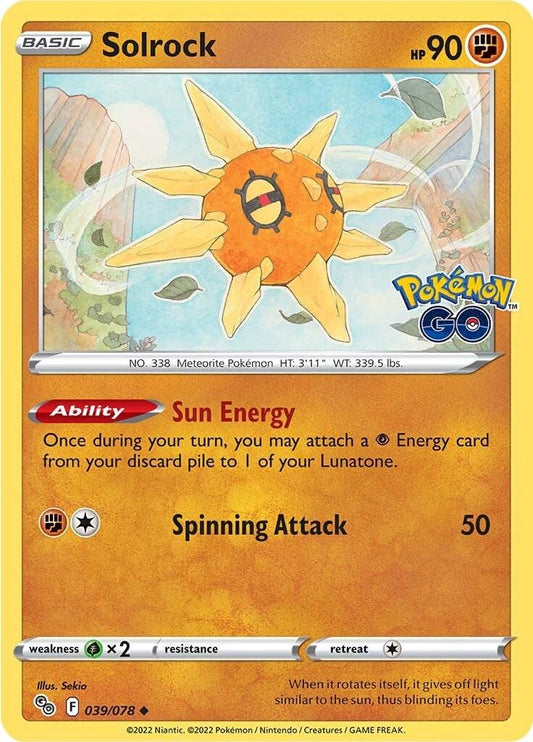 GO #39 - Solrock
