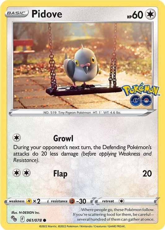 GO #61 - Pidove