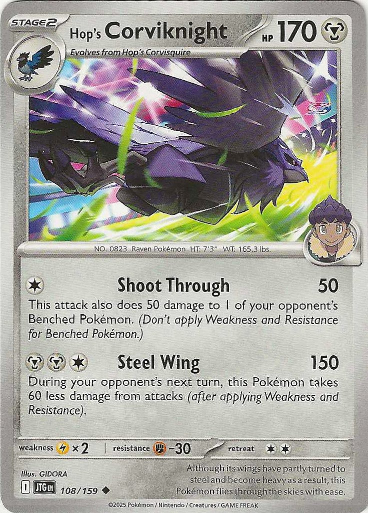Journey Together #108 - Hop's Corviknight