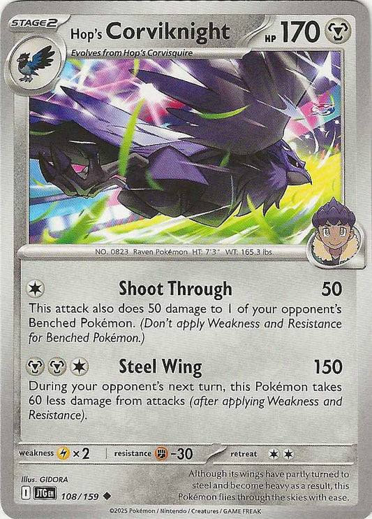 Journey Together #108 - Hop's Corviknight