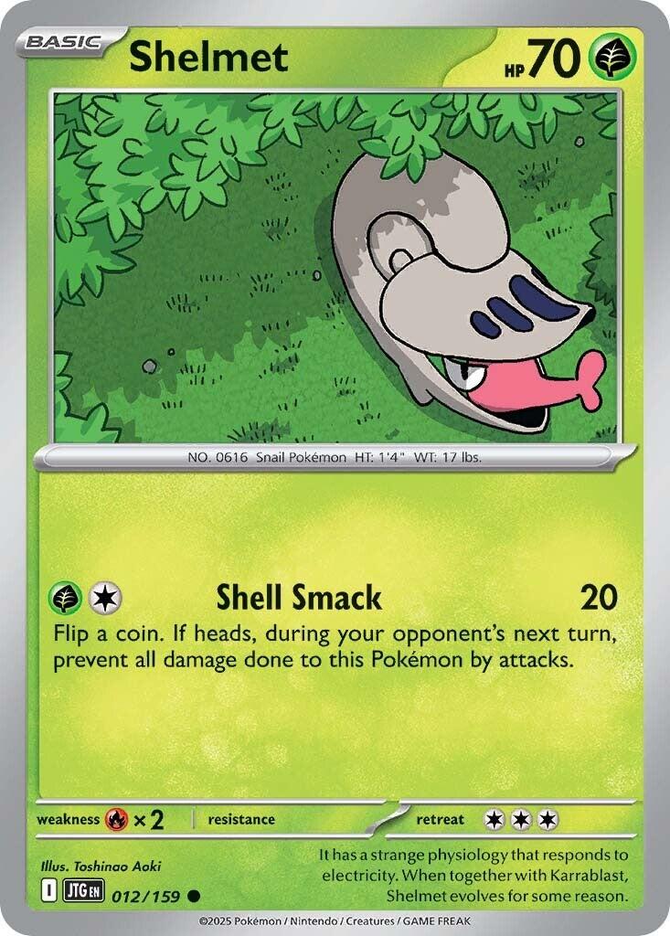Journey Together #12 - Shelmet (Reverse Holo)