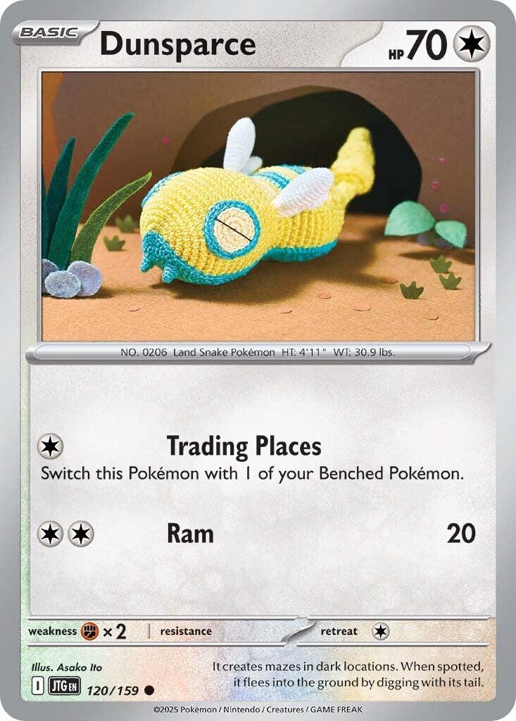 Journey Together #120 - Dunsparce (Reverse Holo)