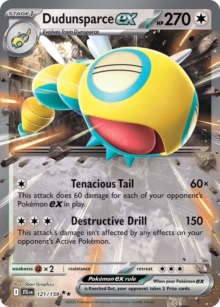 Journey Together #121 - Dudunsparce EX