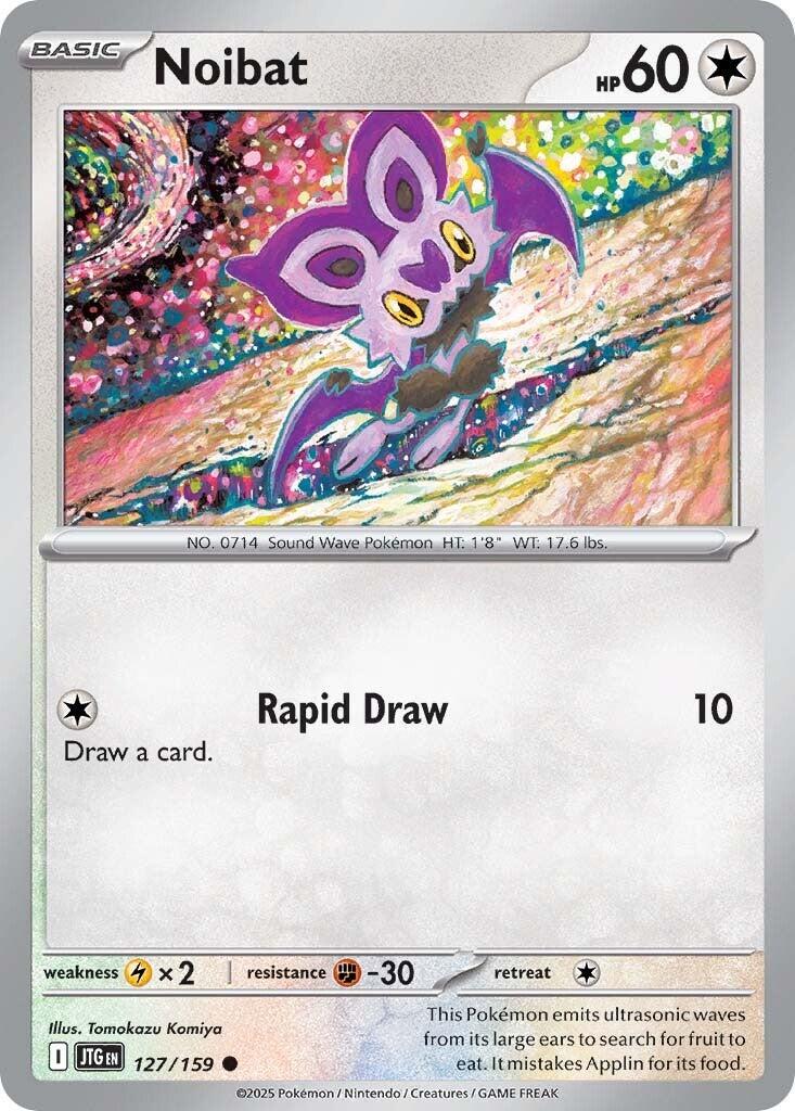 Journey Together #127 - Noibat (Reverse Holo)