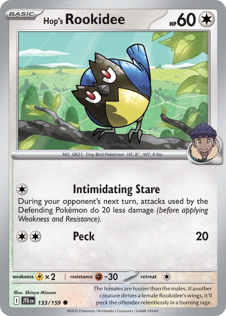 Journey Together #133 - Hop's Rookidee (Reverse Holo)