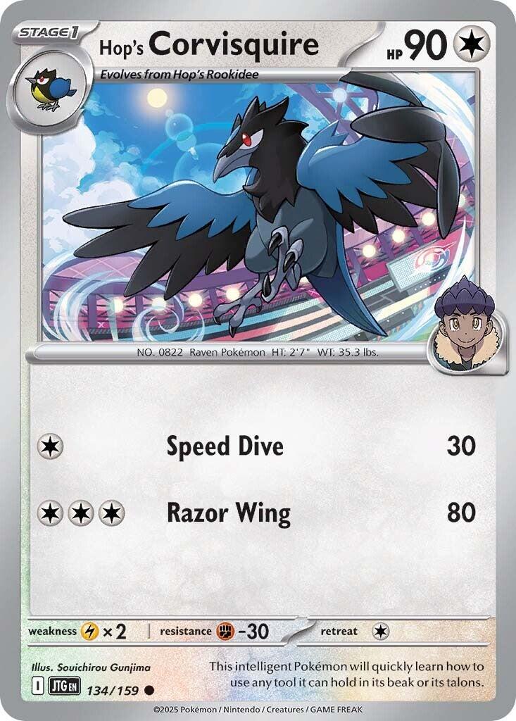 Journey Together #134 - Hop's Corvisquire (Reverse Holo)