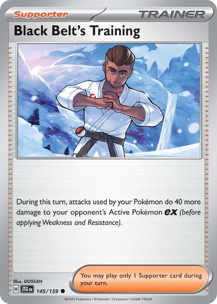 Journey Together #145 - Black Belt's Training (Reverse Holo)