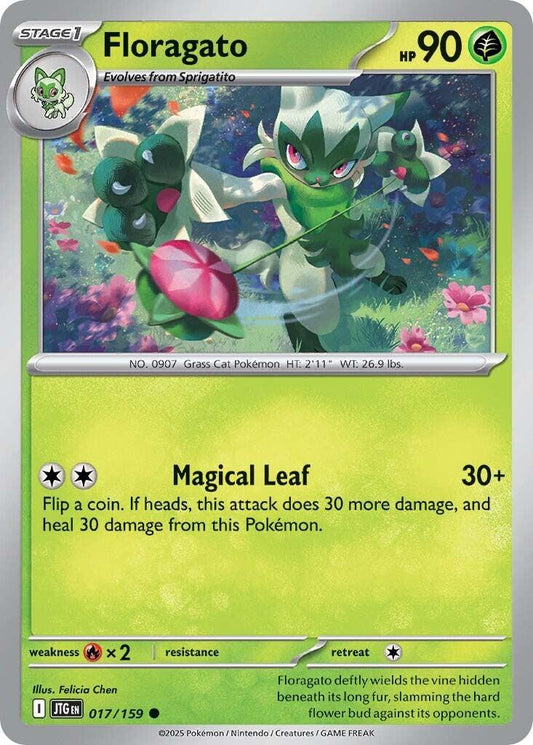 Journey Together #17 - Floragato (Reverse Holo)