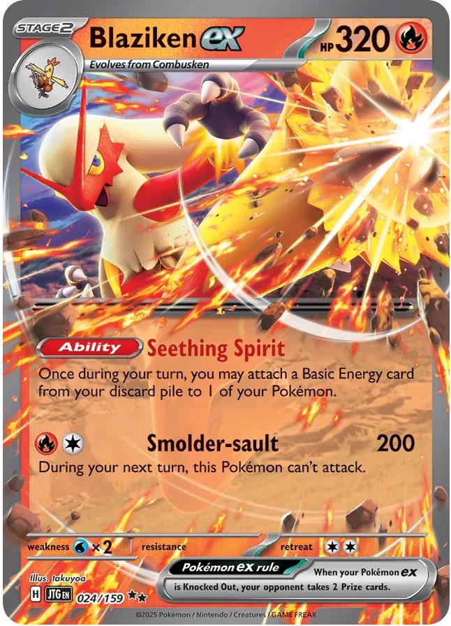 Journey Together #24 - Blaziken EX