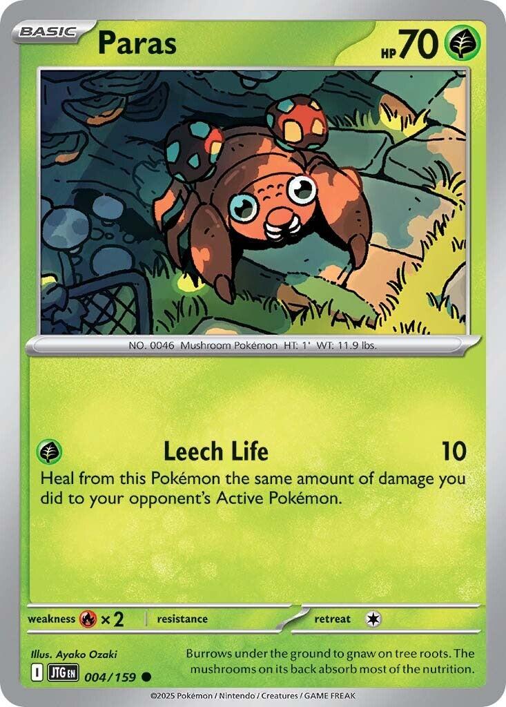 Journey Together #4 - Paras (Reverse Holo)