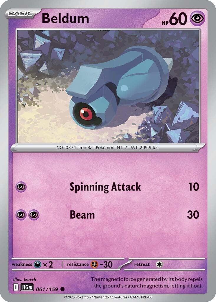 Journey Together #61 - Beldum (Reverse Holo)