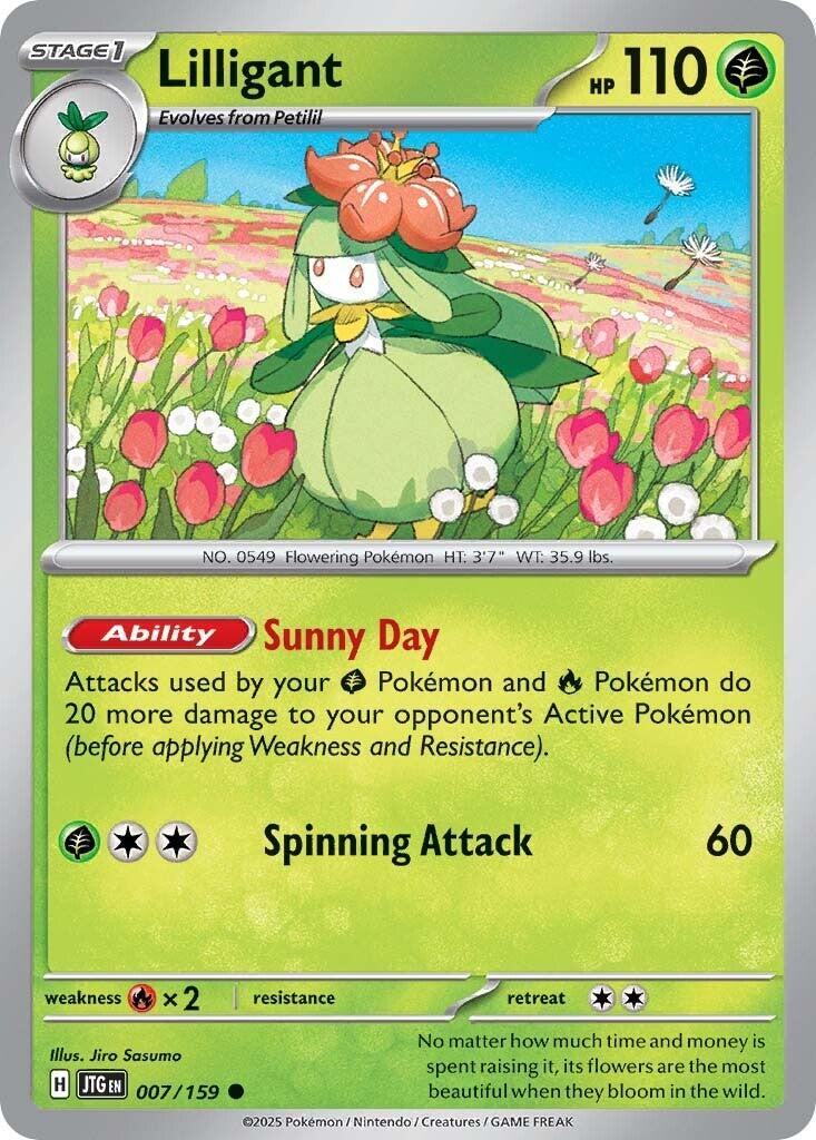 Journey Together #7 - Lilligant (Reverse Holo)