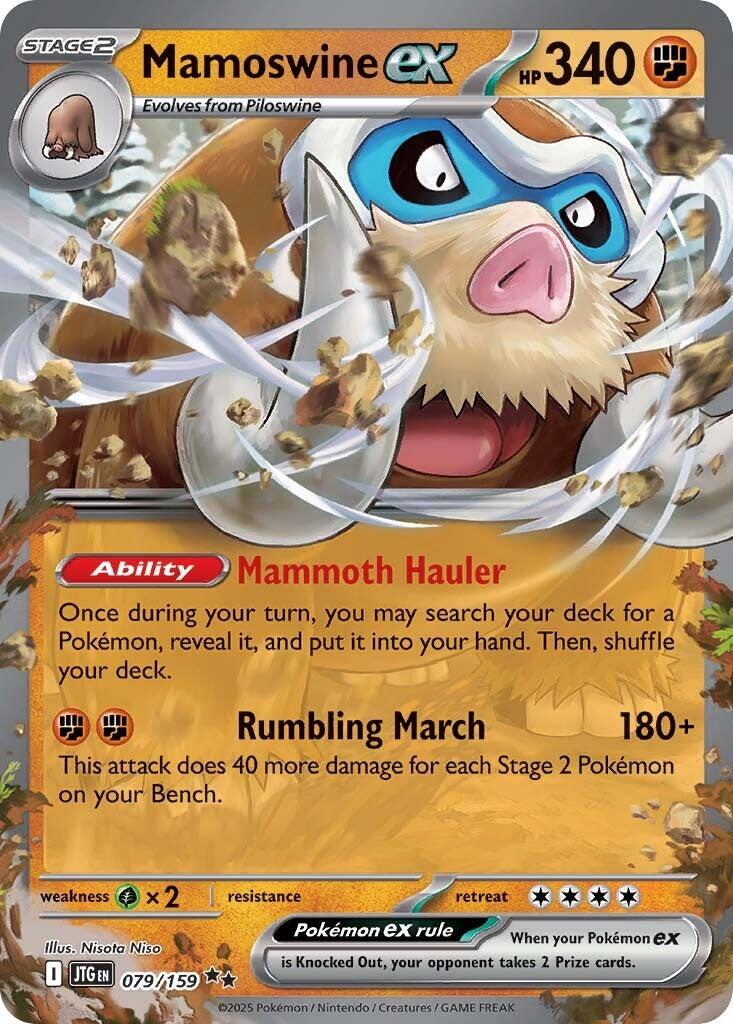 Journey Together #79 - Mamoswine EX