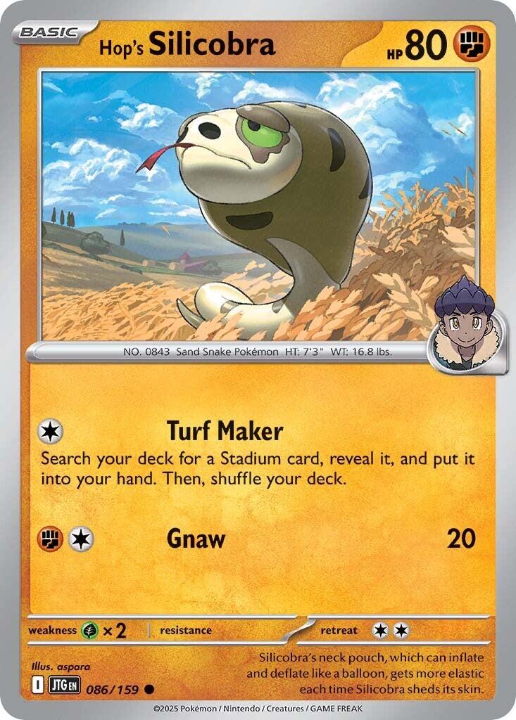 Journey Together #86 - Hop's Silicobra (Reverse Holo)