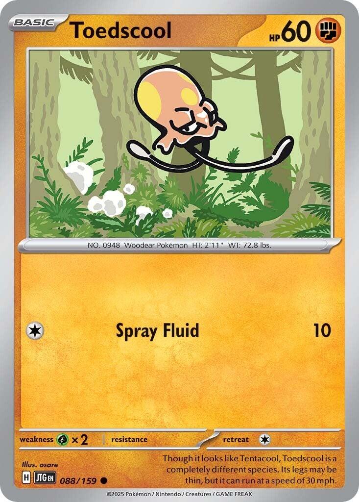 Journey Together #88 - Toedscool (Reverse Holo)