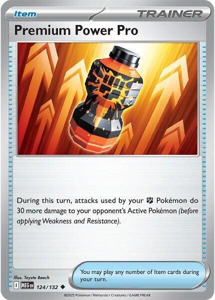 Mega Evolution #124 - Premium Power Pro (Reverse Holo)