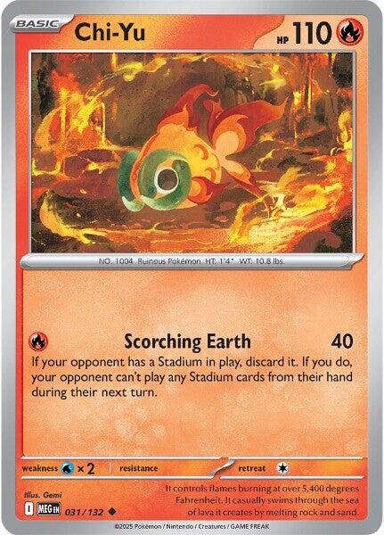 Mega Evolution #31 - Chi-Yu (Reverse Holo)