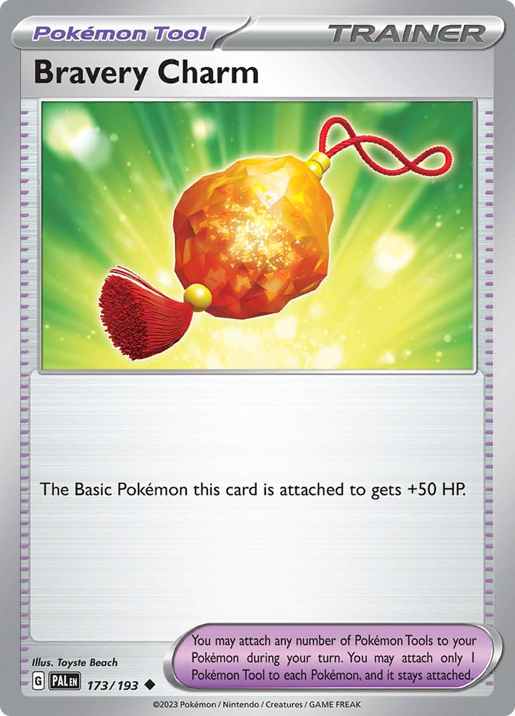 Paldea Evolved #173 - Bravery Charm