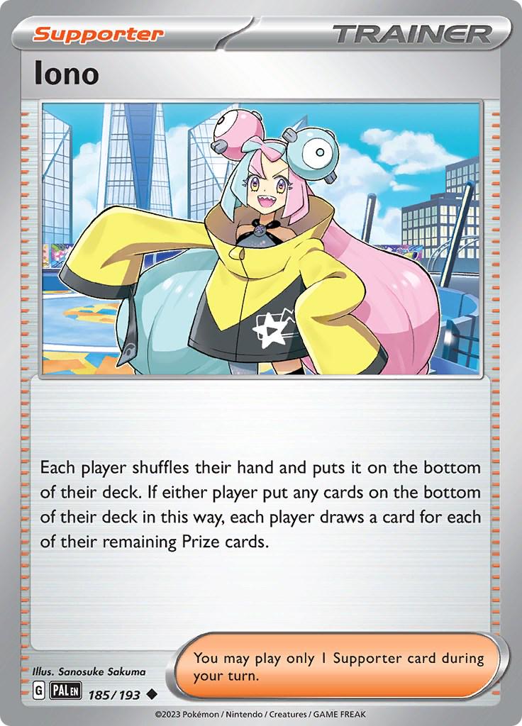 Paldea Evolved #185 - Iono