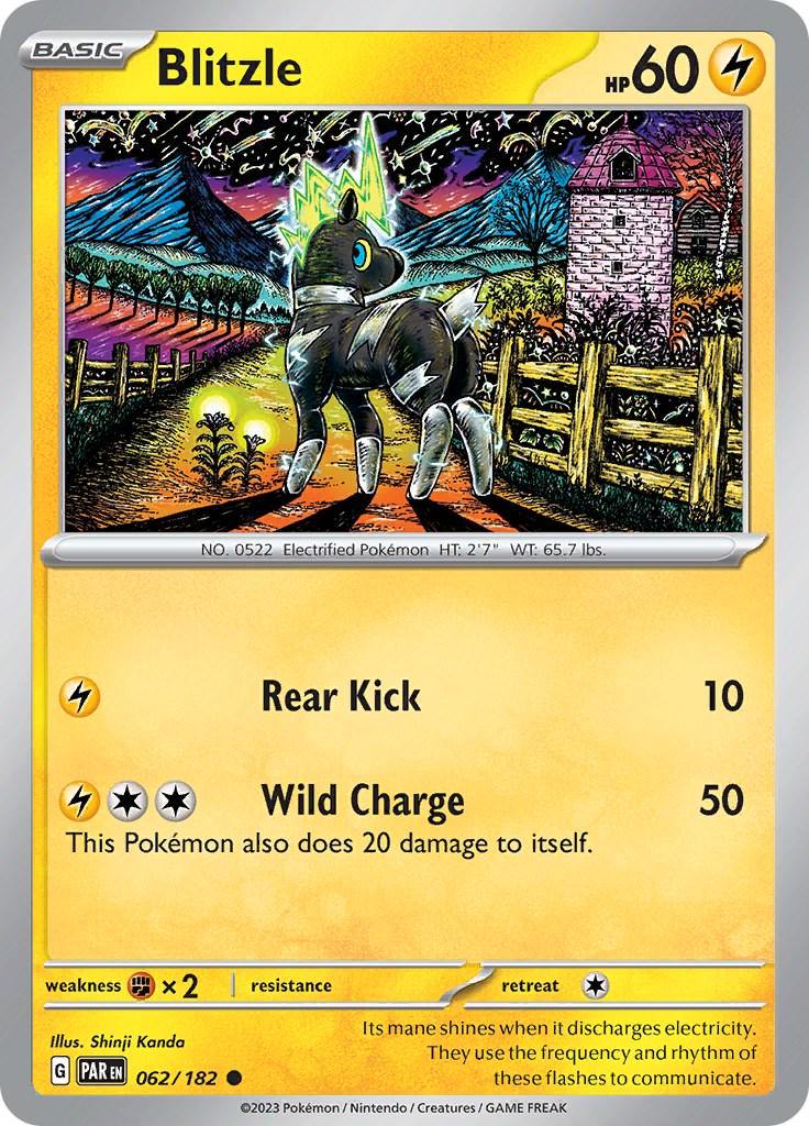 Paradox Rift #62 - Blitzle (Reverse Holo)