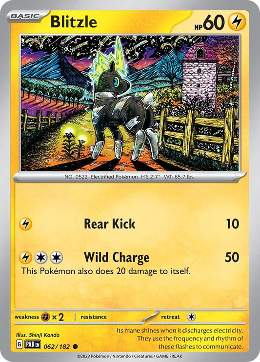 Paradox Rift #62 - Blitzle (Reverse Holo)