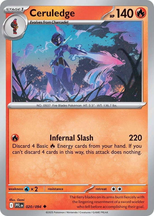 Phantasmal Flames #20 - Ceruledge
