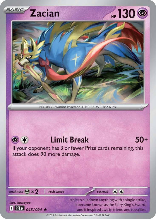 Phantasmal Flames #45 - Zacian