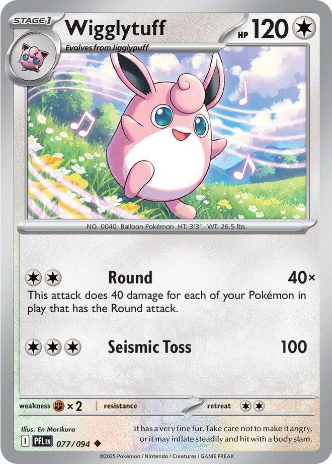 Phantasmal Flames #77 - Wigglytuff (Reverse Holo)