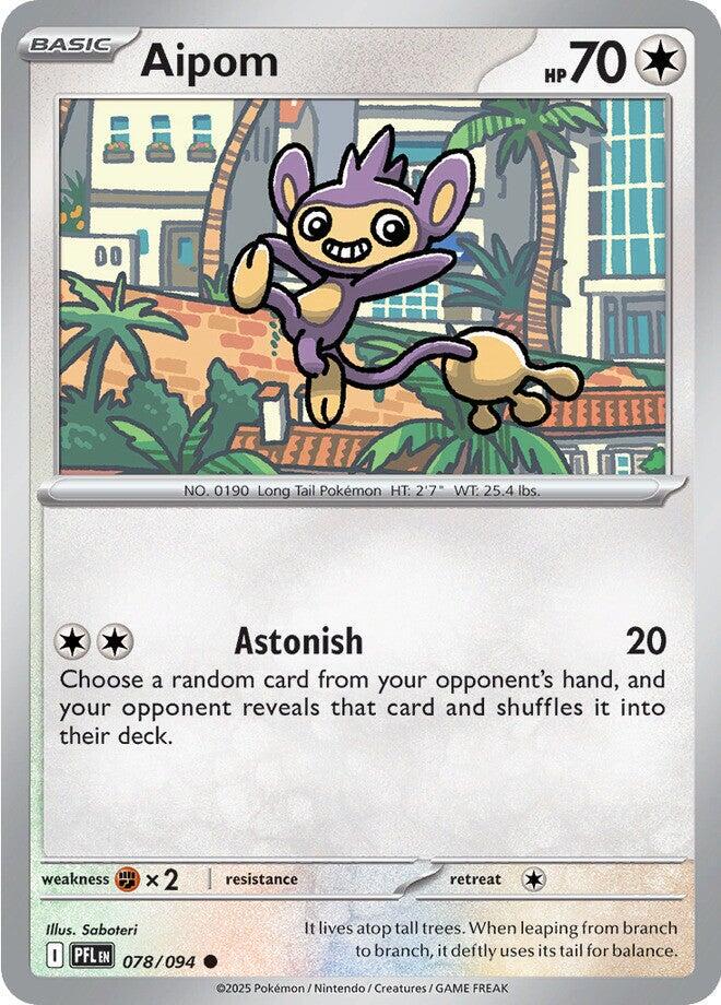 Phantasmal Flames #78 - Aipom
