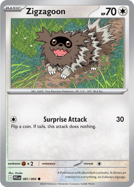 Phantasmal Flames #81 - Zigzagoon