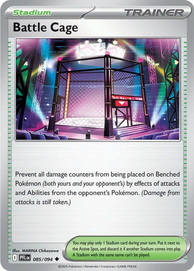 Phantasmal Flames #85 - Battle Cage (Reverse Holo)