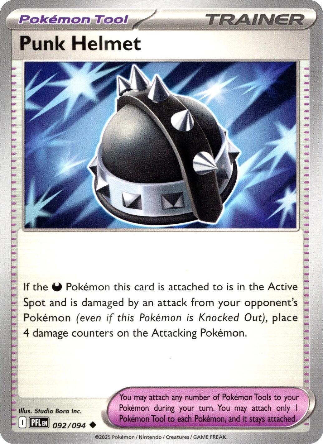 Phantasmal Flames #92 - Punk Helmet (Reverse Holo)