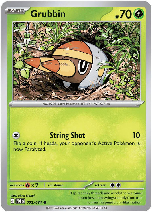 Pitch Black #2 - Grubbin (Reverse Holo)