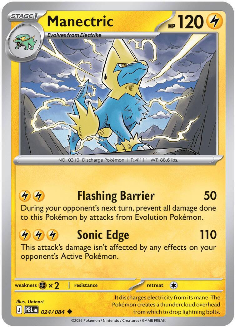 Pitch Black #24 - Manectric