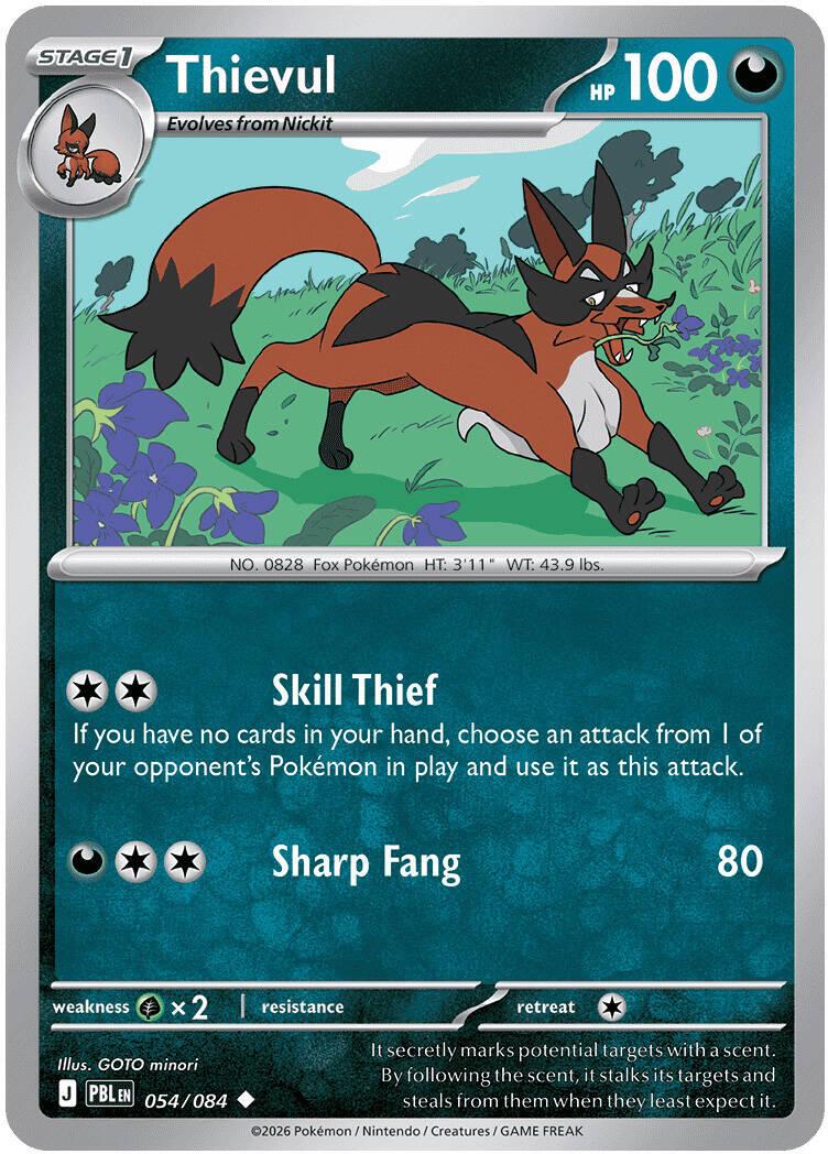 Pitch Black #54 - Thievul (Reverse Holo)