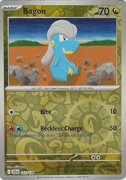 Journey Together #112 - Bagon (Reverse Holo)