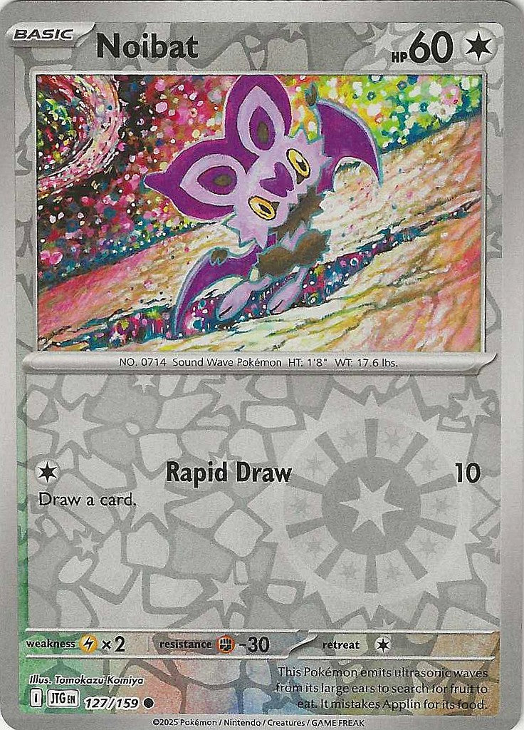 Journey Together #127 - Noibat (Reverse Holo)