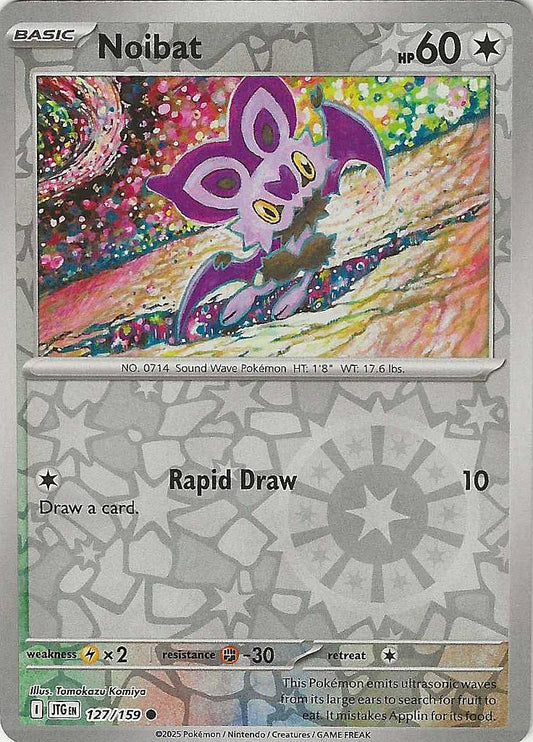 Journey Together #127 - Noibat (Reverse Holo)