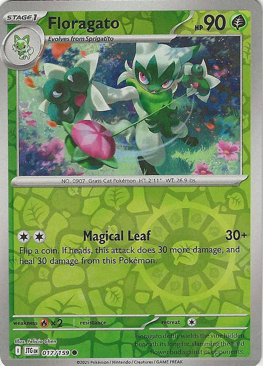 Journey Together #17 - Floragato (Reverse Holo)