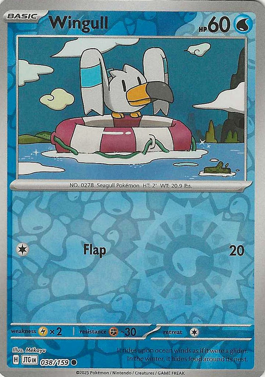 Journey Together #38 - Wingull (Reverse Holo)