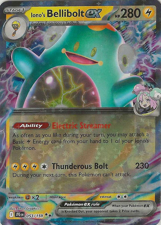 Journey Together #53 - Iono's Bellibolt EX